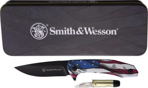 Smith & Wesson Americas Heroes Combo Patriotic Folder