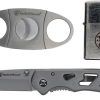 Smith & Wesson Framelock Cigar Cutter Combo