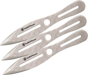 Smith & Wesson 3 Piece Throwing Knife Set 2Cr13 Stainless