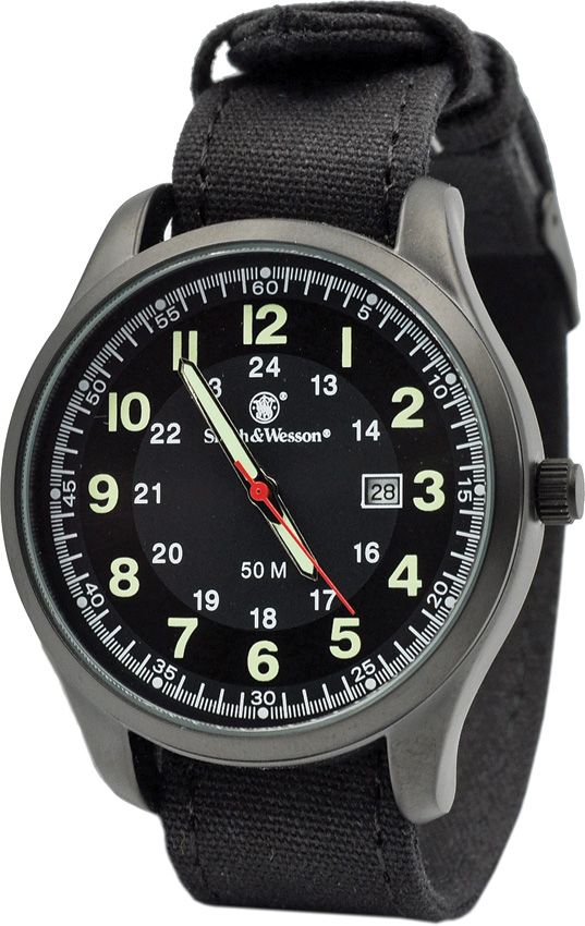 Smith & Wesson Cadet Watch Green Numerals