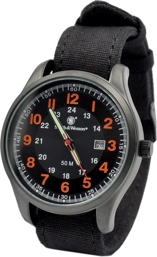 SWW369OR.jpg Smith & Wesson Cadet Watch Orange Numerals