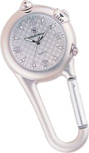 Smith & Wesson Carabiner Watch Silver LED
