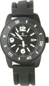 Smith & Wesson Paratrooper Watch - Black Dial Rotating Bezel
