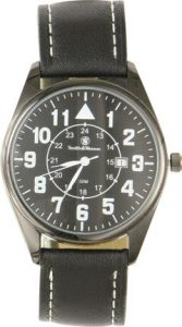 Smith & Wesson Civilian Watch - Black Dial Military Time