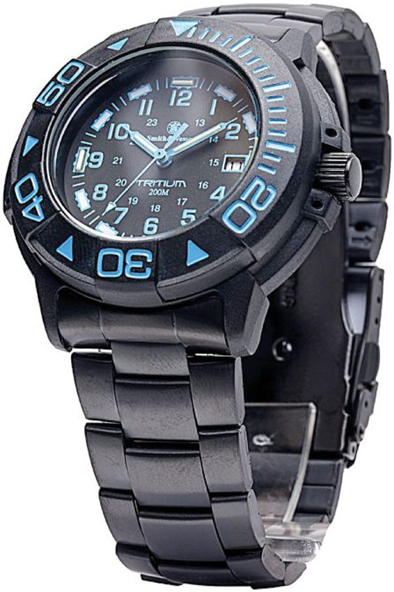 Smith & Wesson Dive Watch Blue Tritium