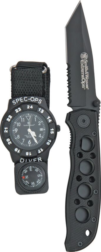 Smith & Wesson Special Ops Watch/Knife Combo