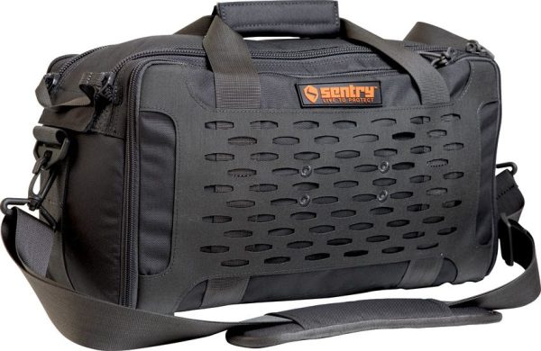 Sentry Pistol Range Bag - Black 600D Nylon