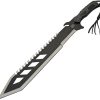 Sierra Zulu Trident Machete 24in Sawback Stainless
