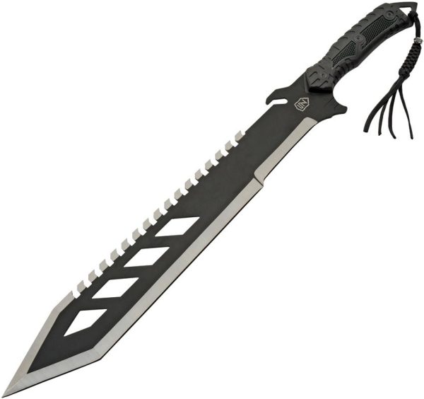 Sierra Zulu Trident Machete 24in Sawback Stainless