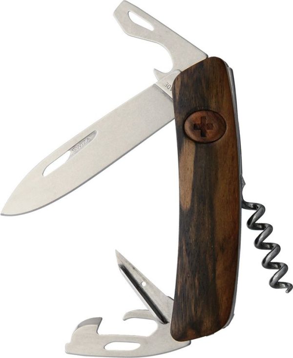 Swiza D03 Swiss Pocket Knife Walnut Handle
