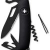 Swiza SH03 Swiss Pocket Knife Black Multi-Tool Folding