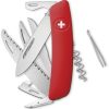 Swiza D09 Folding Knife Red Synthetic Handle 3.75 Closed