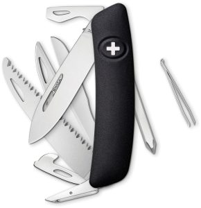 SZA1401010.jpg Swiza D10 Black Pocket Knife Multi Tool Folding Swiss Made