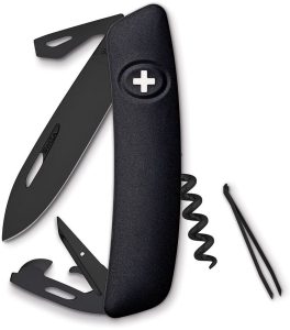 SZA331010.jpg Swiza D03 Button Lock Black PTFE Coated