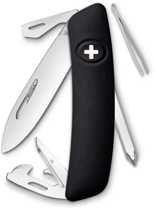 SZA4010.jpg Swiza D04 Swiss Pocket Knife Black Synthetic