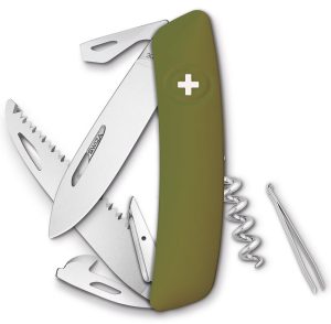 SZA501050.jpg Swiza D05 Swiss Pocket Knife - OD Green Synthetic
