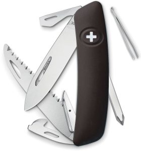 SZA601010.jpg Swiza D06 Swiss Button Lock Black Multi-Tool Folding Knife