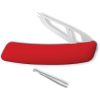 Swiza CH00 Cheese Knife - Red Rubberized Handle