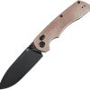 Tenable Kryo T1001V5 Crossbar Lock Brown Micarta