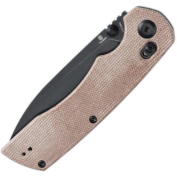 Tenable Kryo T1001V5 Crossbar Lock Brown Micarta