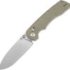 Tenable Kryo Crossbar Lock Green Micarta Folding Knife 14C28N