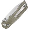 Tenable Kryo Crossbar Lock Green Micarta Folding Knife 14C28N