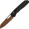 Tenable Shard Crossbar Lock Folding Knife 14C28N Sandvik Black