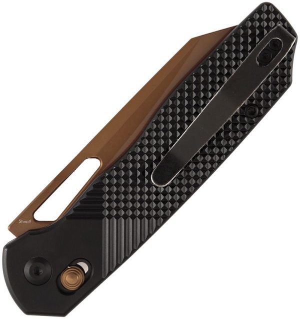 Tenable Shard Crossbar Lock Folding Knife 14C28N Sandvik Black