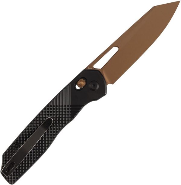 Tenable Shard Crossbar Lock Folding Knife 14C28N Sandvik Black