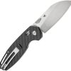 Tenable Model 6 Crossbar Lock Folding Knife 14C28N Sheepsfoot CF