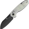 Tenable Model 6 Crossbar Lock Jade G10 Folding Knife 14C28N