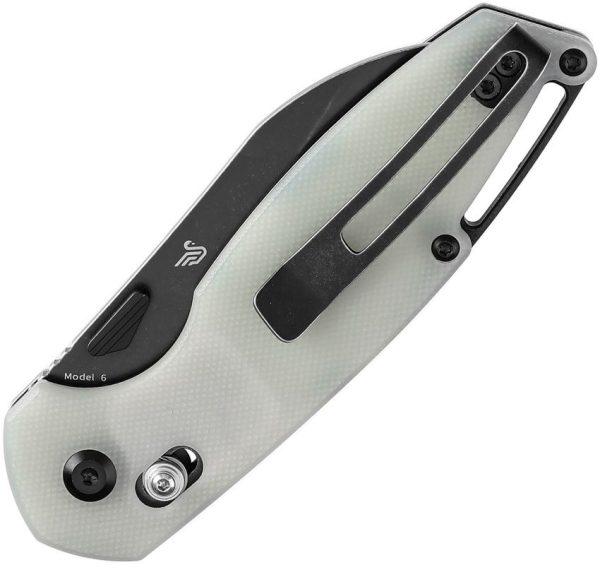 Tenable Model 6 Crossbar Lock Jade G10 Folding Knife 14C28N