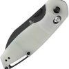 Tenable Model 6 Crossbar Lock Jade G10 Folding Knife 14C28N