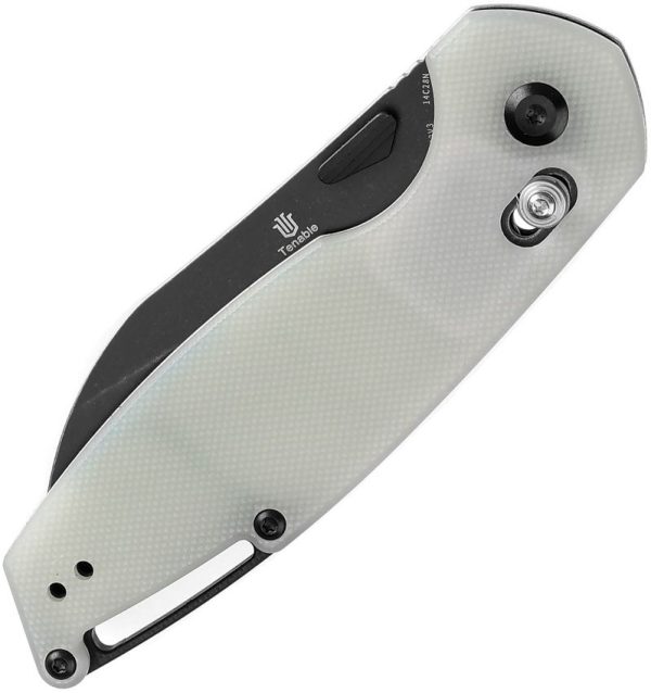 Tenable Model 6 Crossbar Lock Jade G10 Folding Knife 14C28N