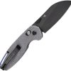 Tenable Knives Model 6 Crossbar Lock Black 14C28N Folding Knife