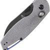 Tenable Knives Model 6 Crossbar Lock Black 14C28N Folding Knife