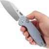 Tenable Model 6 Crossbar Lock Blue Folding Knife 14C28N Sheepsfoot