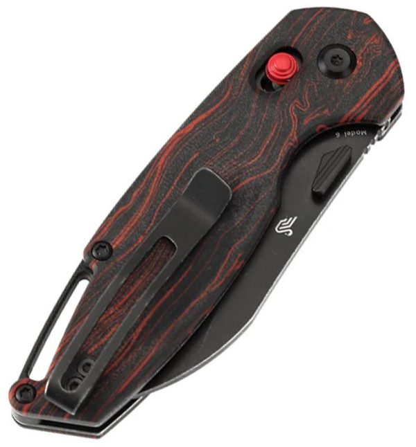 Tenable Model 6 Crossbar Lock Black/Red