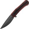 Tenable Kratos Linerlock Black/Red Nitro V Folding Knife