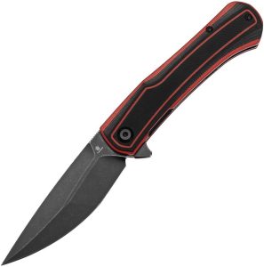 Tenable Kratos Linerlock Black/Red Nitro V Folding Knife