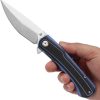 Tenable Kratos Linerlock Folding Knife Nitro V Black Blue G10