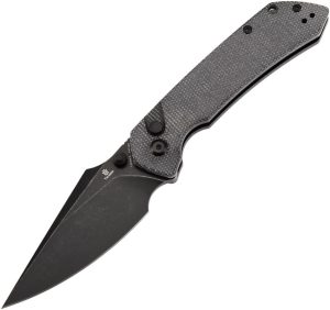Tenable Fenrir Button Lock Black Micarta