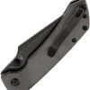 Tenable Fenrir Button Lock Black Micarta