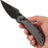 Tenable Fenrir Button Lock Black Micarta