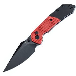 Tenable Fenrir Button Lock Red/Black Aluminum