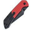 Tenable Fenrir Button Lock Red/Black Aluminum