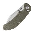 Tenable Nesstreet Button Lock Green Micarta