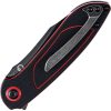 Tenable Knives Prometheus Linerlock Black/Red G10