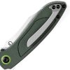 Tenable Prometheus Linerlock Green 14C28N Folding Knife EDC