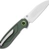 Tenable Prometheus Linerlock Green 14C28N Folding Knife EDC